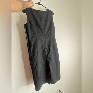 GREY CORPORATE WORK DRESS